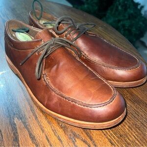 Timberland Tauk Point Moc Toe Derby Russet Brown Men’s Size 9M